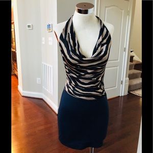 Phanuel Open Back Party Dress